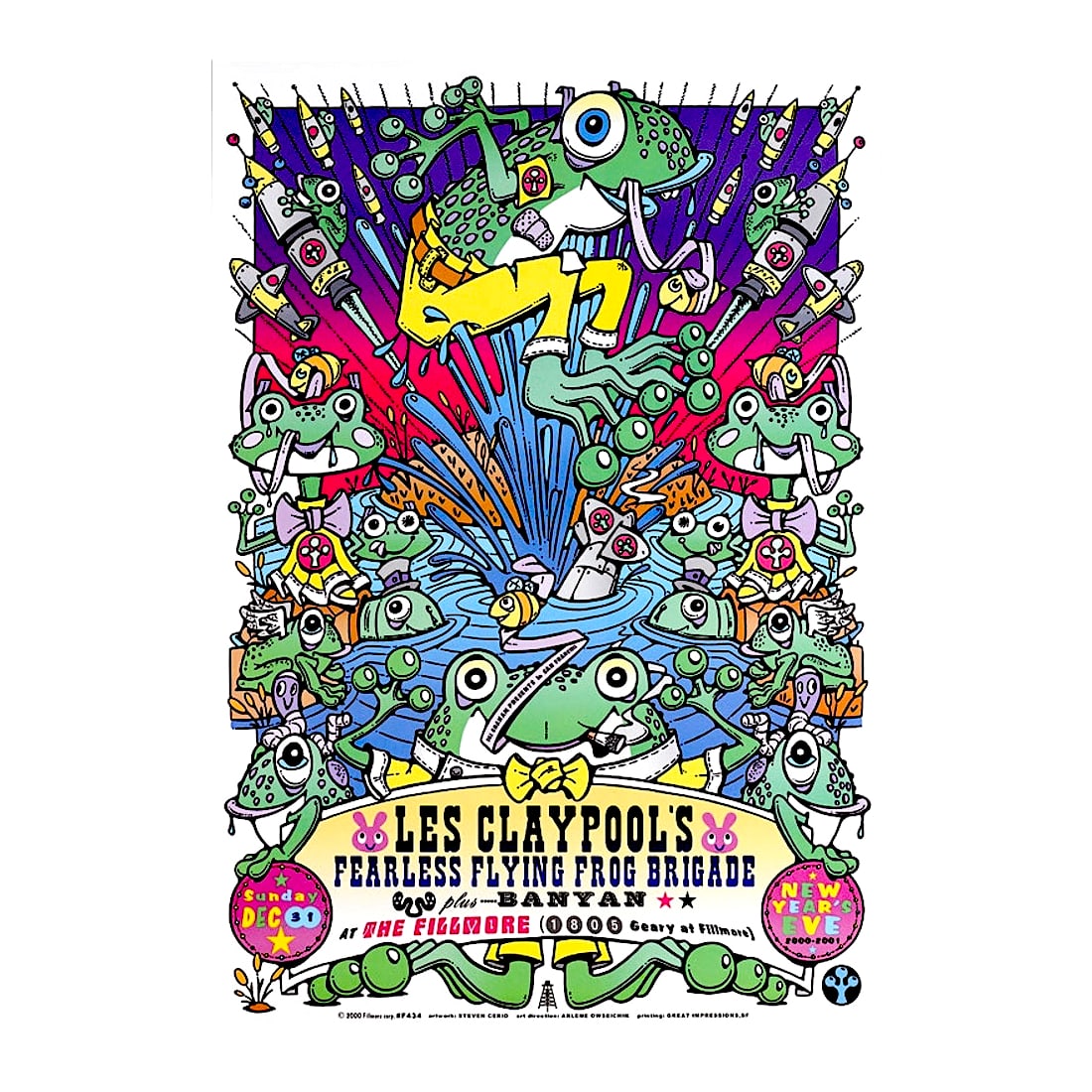Les Claypool's 2000  Concert Poster (1 of 1)