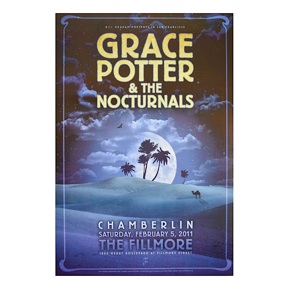 Grace Potter - 2011  Concert Poster (1 of 1)