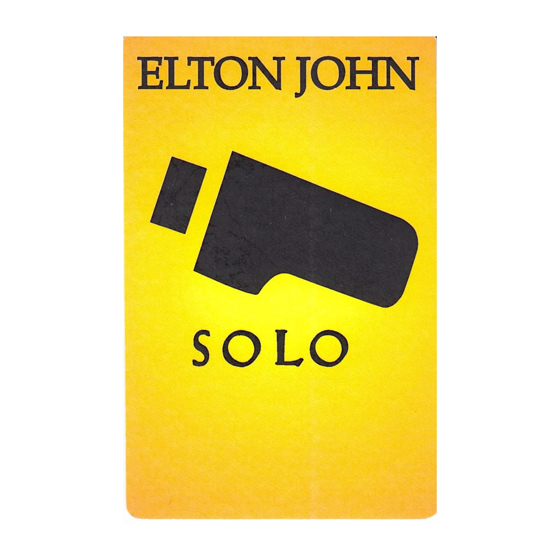 Elton John - Solo Tour - 2001 Backstage Pass (1 of 1)