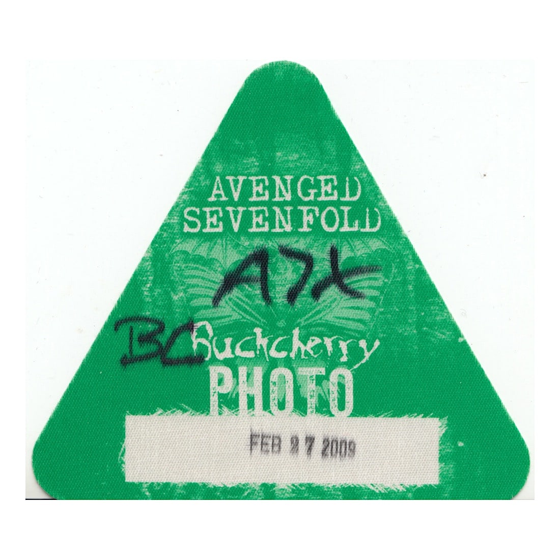 Avenged Sevenfold - USA Tour - 2009 Backstage Pass: AVENGED SEVENFOLD (American Heavy Metal Band) Authentic 2009 USA Tour Unused Photo Backstage Pass . Includes COA. Dimensions: 4 1/4 inches by 3 3/4 inches Shipped Flat Shipping can be combined