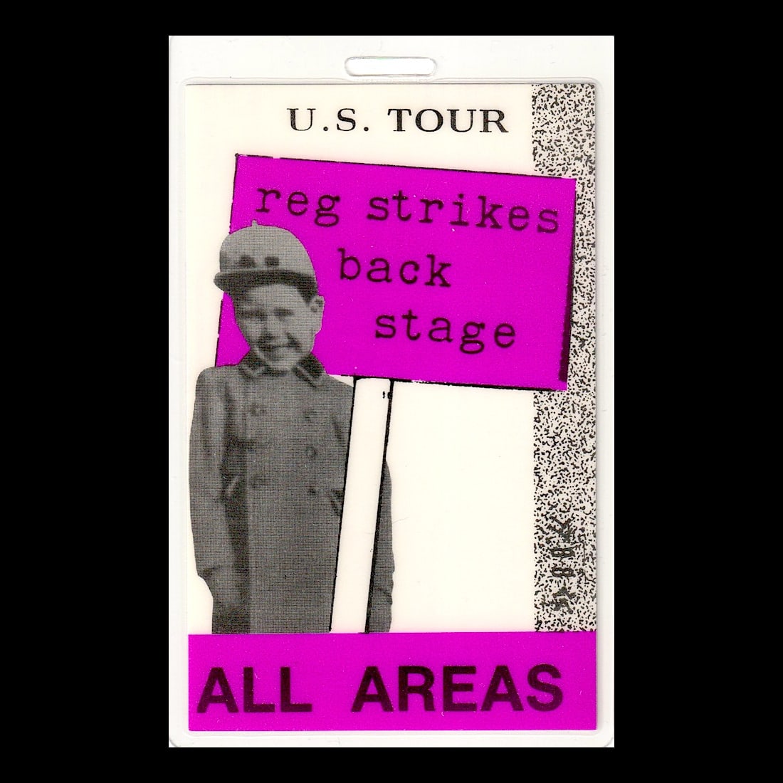 Elton John - Reg Strikes Back Tour - 1988 Laminated Backstage Pass (1 of 1)