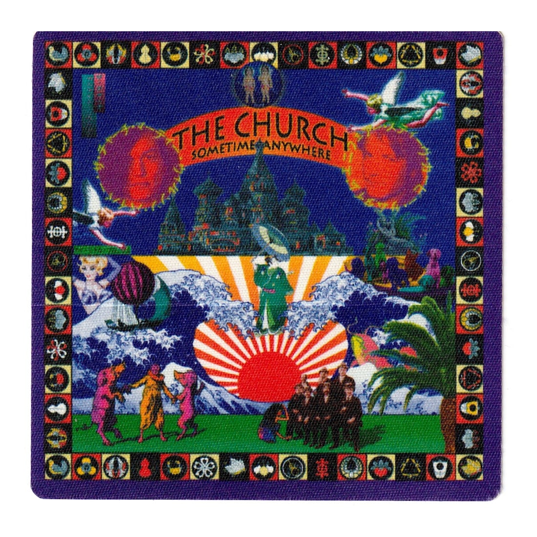 The Church - Sometime Anywhere Tour - 1994 Backstage Pass: THE CHURCH (Australian Rock band ) Authentic 1994 Sometime Anywhere Tour Unused Backstage Pass. Manufactured By: OTTO Includes COA. Dimensions: 4 inches by 4 inches Shipped Flat Shipping can be combin