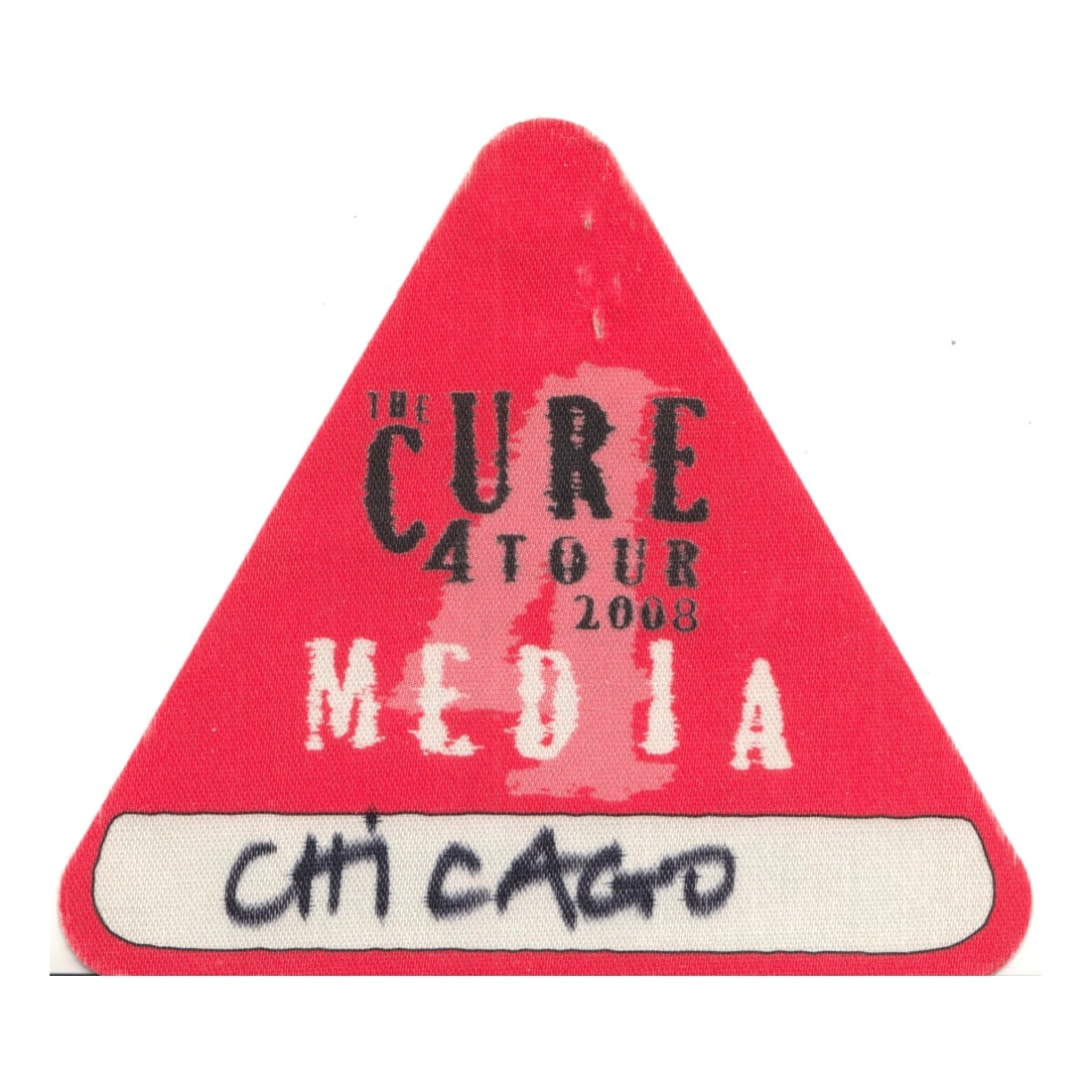 The Cure - 4 Tour Tour - 2008 Backstage Pass (1 of 1)