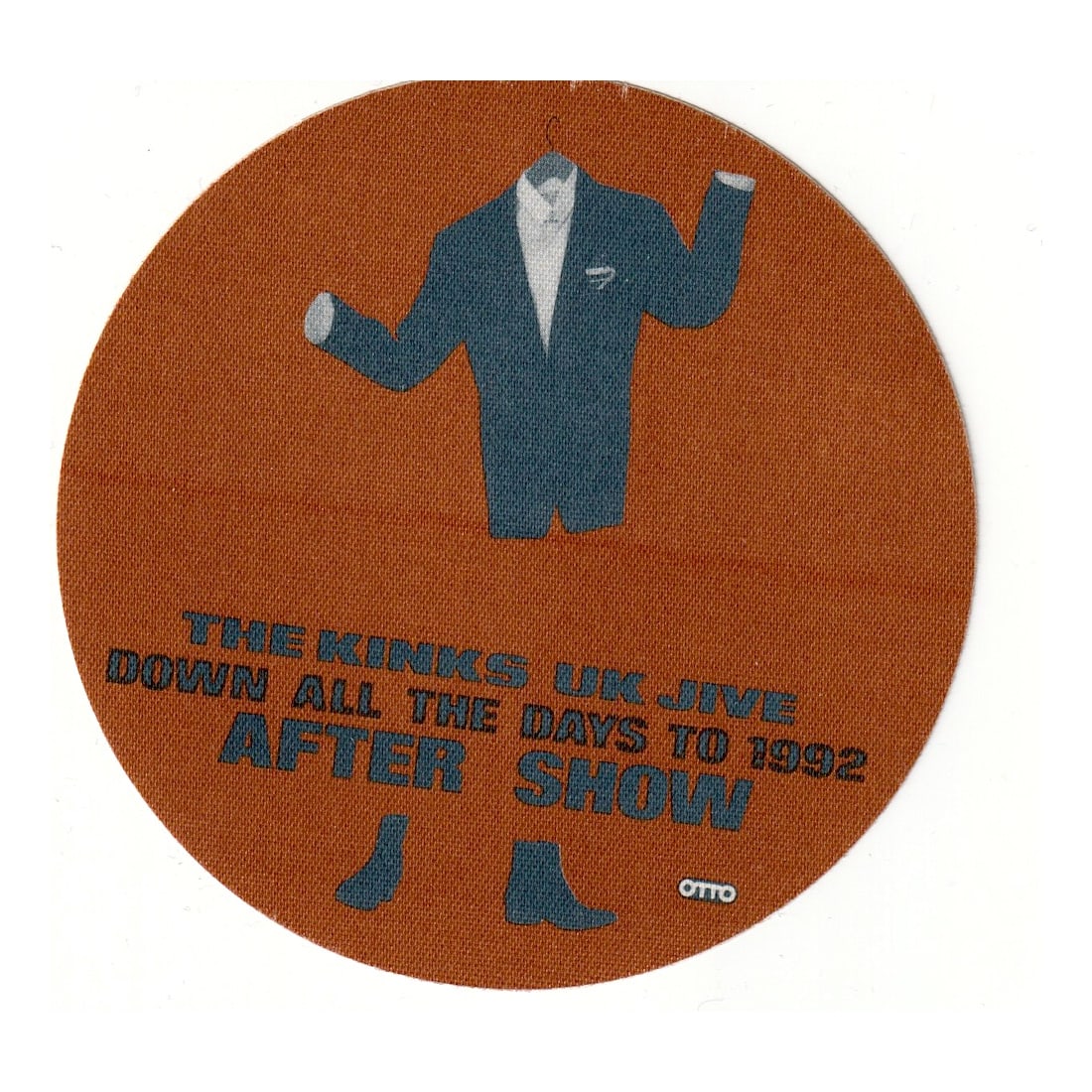 The Kinks - Down All The Days Tour - 1992 Backstage Pass (1 of 1)
