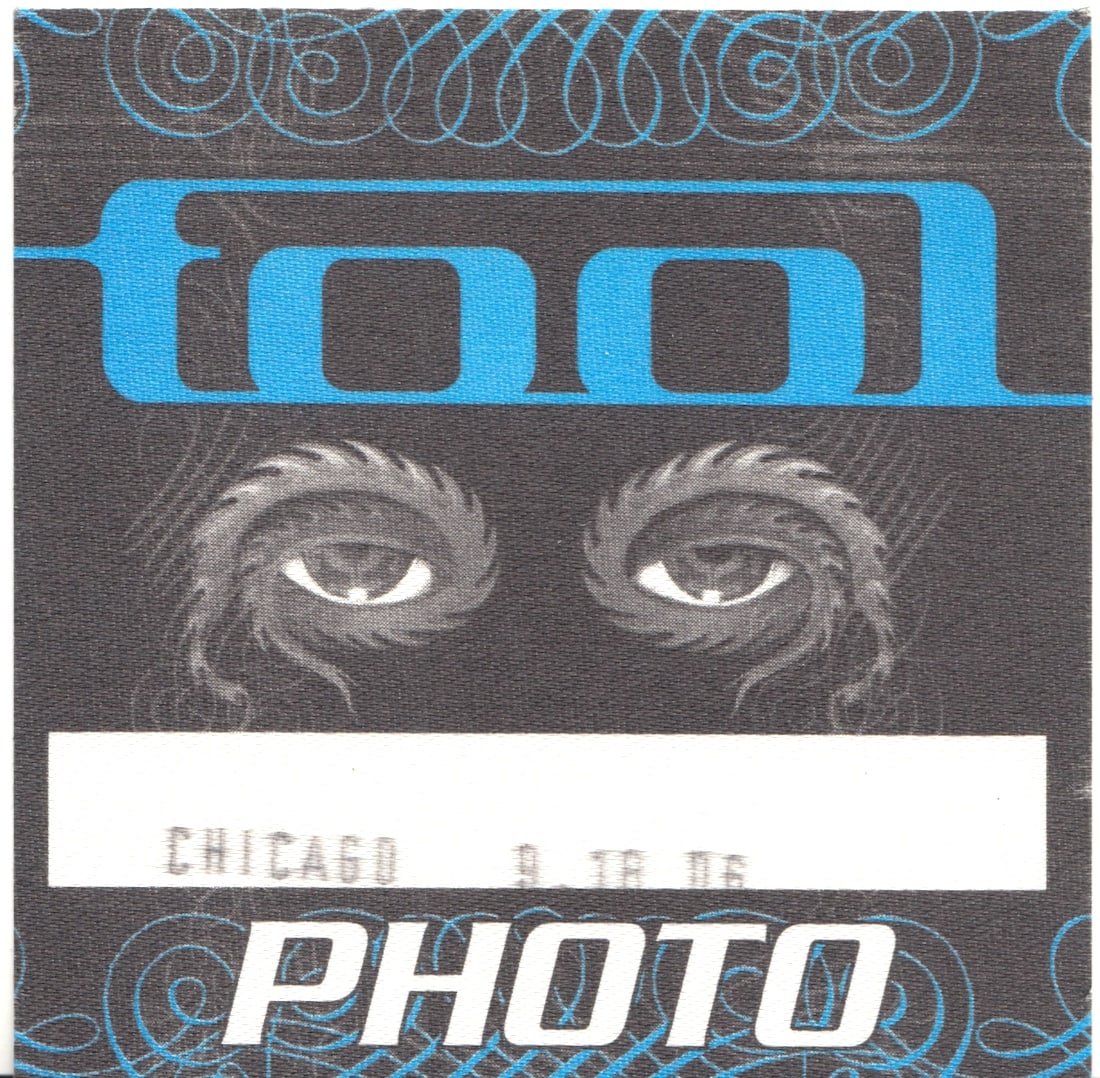 Tool - 10,000 Days Tour - 2006 Backstage Pass (1 of 1)