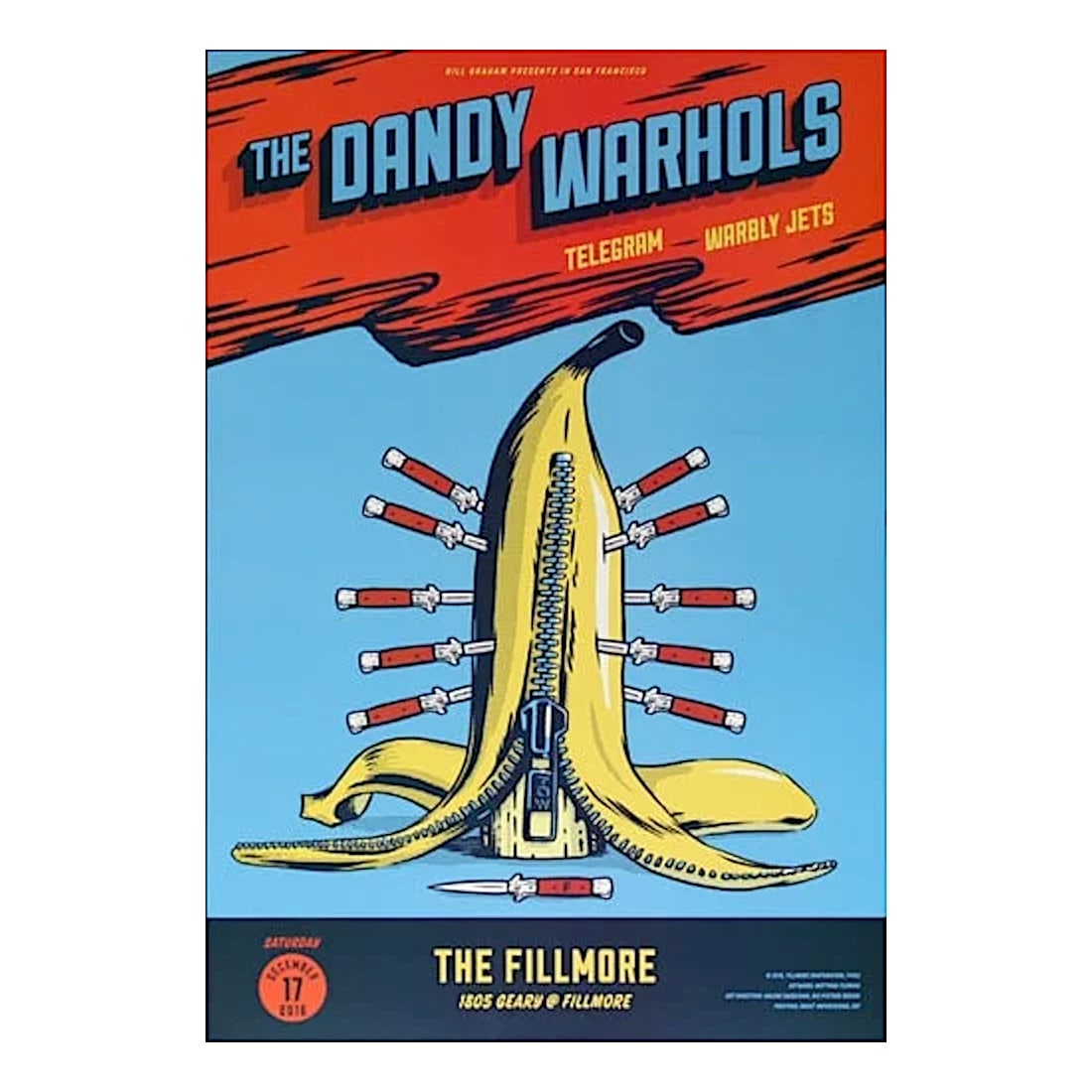 The Dandy Warhols - 2016 Concert Poster (1 of 1)