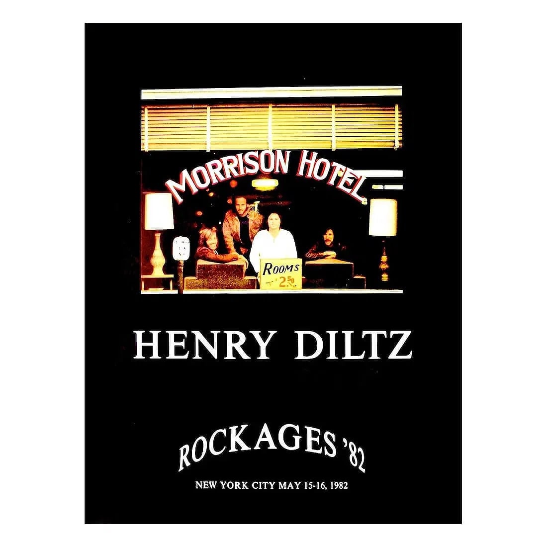 The Doors - Morrison Hotel Gallery Poster (1 of 1)