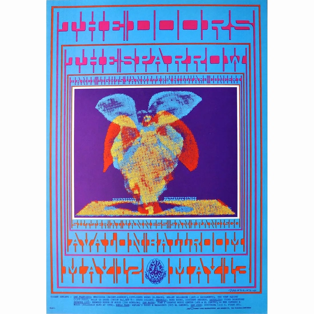 The Doors - 1967 Family Dog Concert Poster (1 of 1)