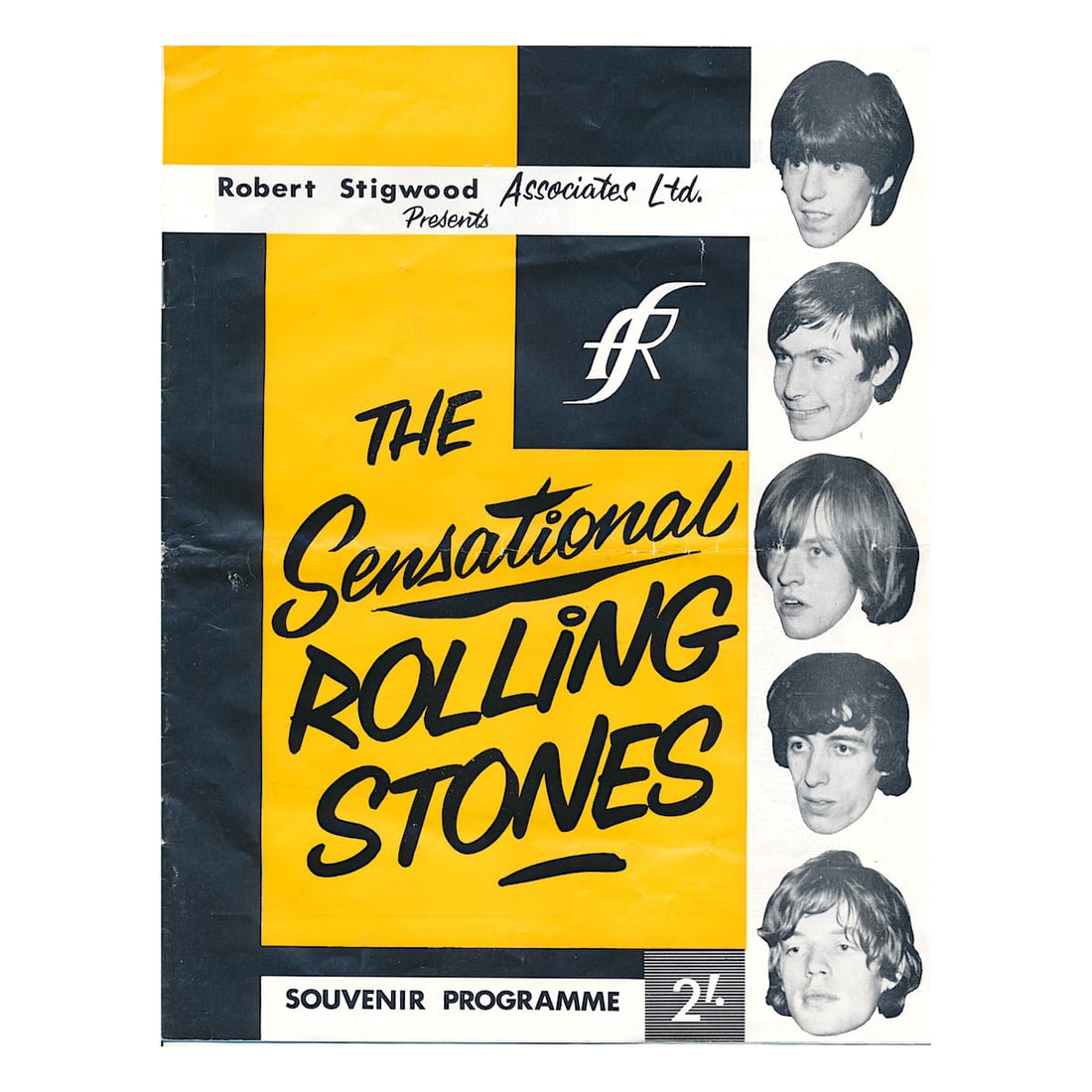 Rolling Stones - 1964 Concert Tour Program (1 of 1)