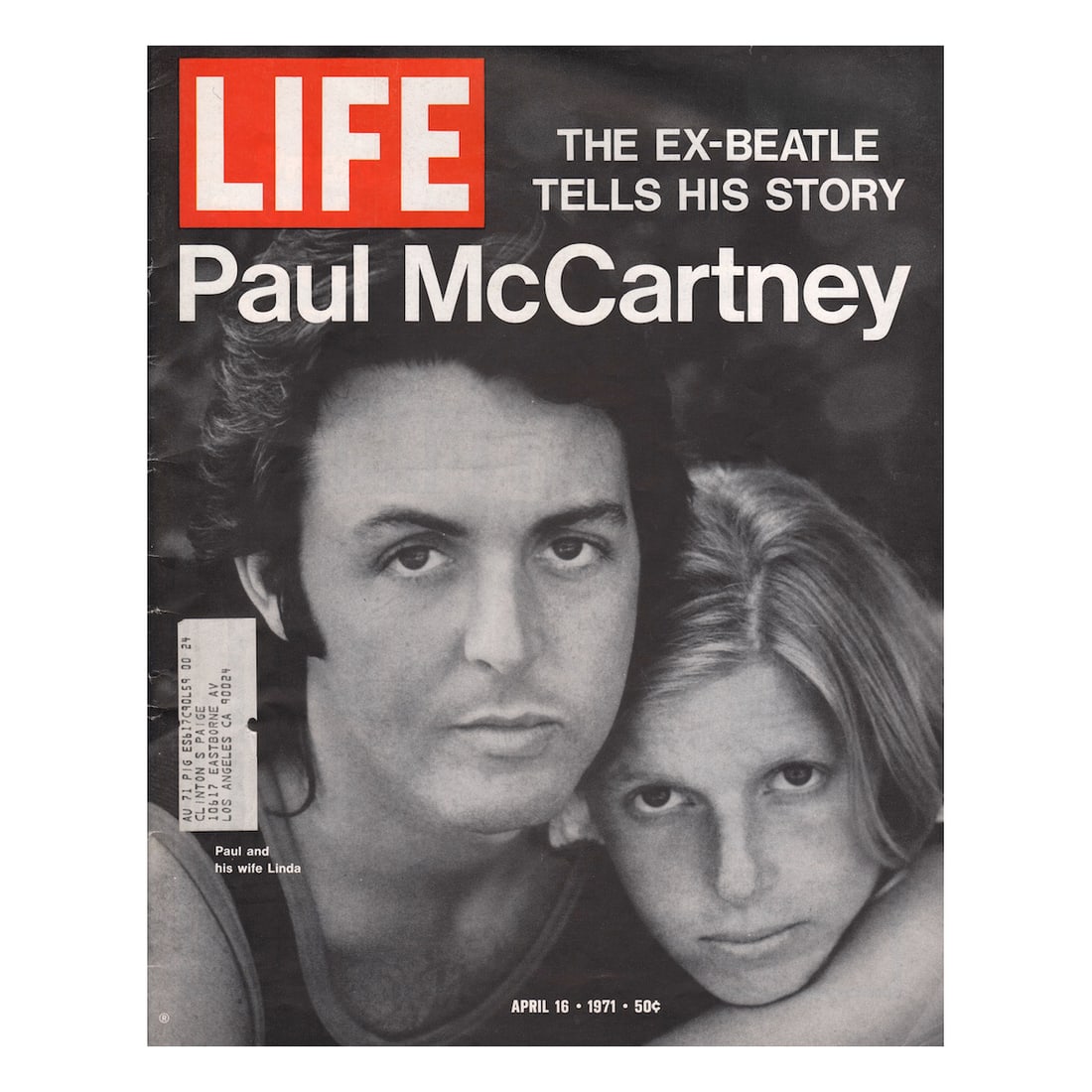 Paul McCartney - 1971 Life Magazine (1 of 1)