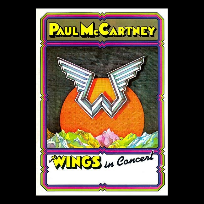 Wings Over the World - 1975 Concert Tour Program (1 of 1)