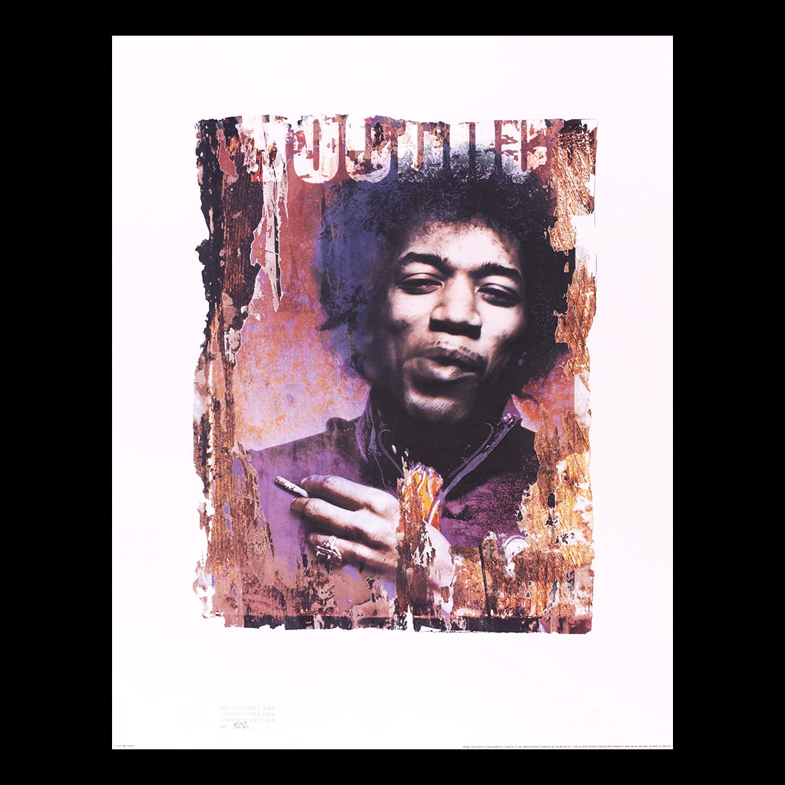 Jimi Hendrix - Voodoo - 2000 Ltd Edition Print (1 of 1)