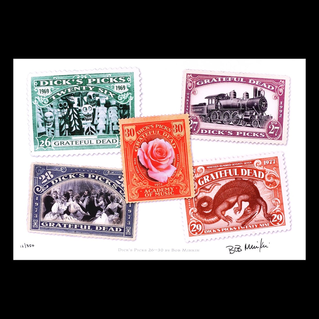 Grateful Dead - Dick's Picks 2007 Hand-Signed Print (1 of 1)