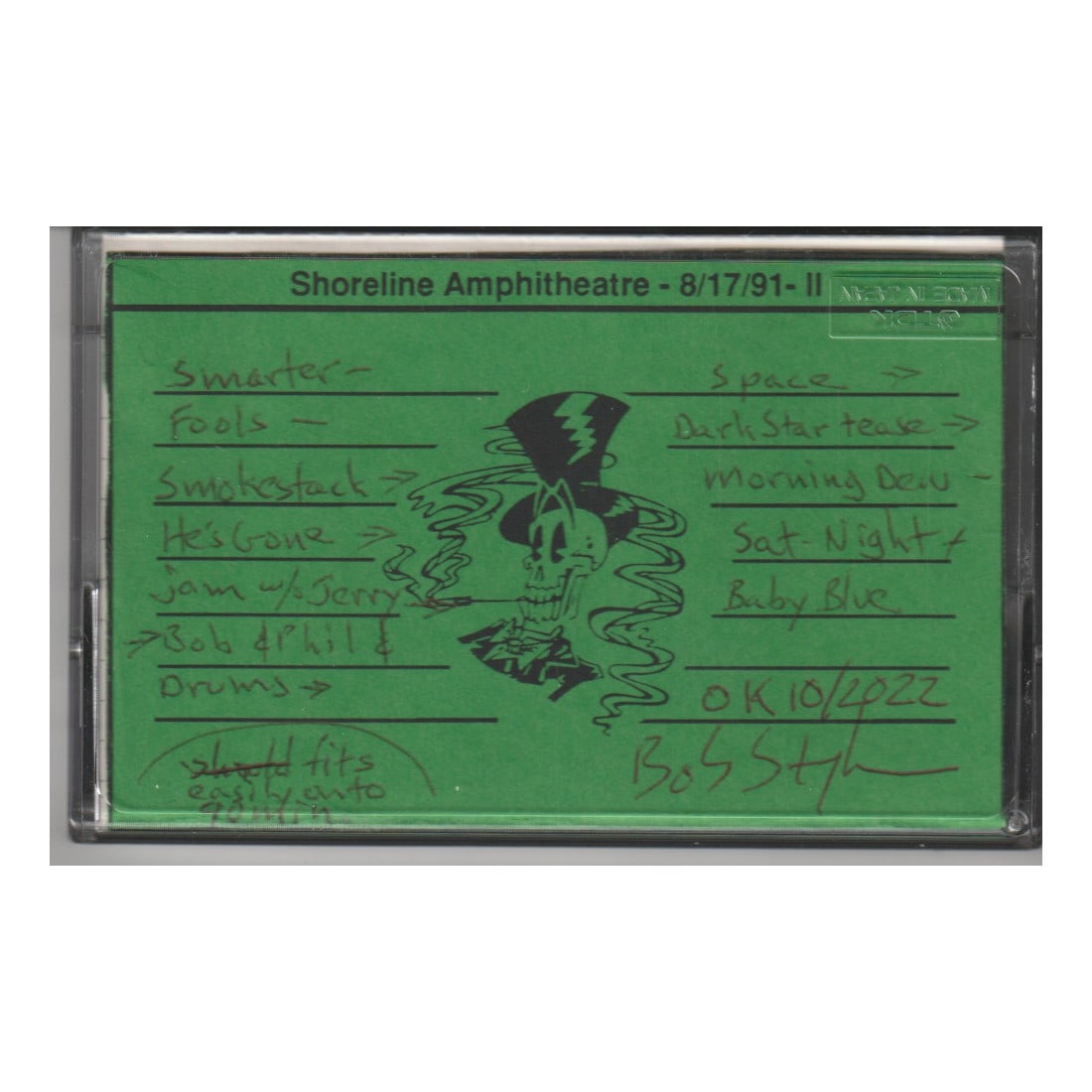 Grateful Dead - 1991 Live Master Sound Board Tape (1 of 1)
