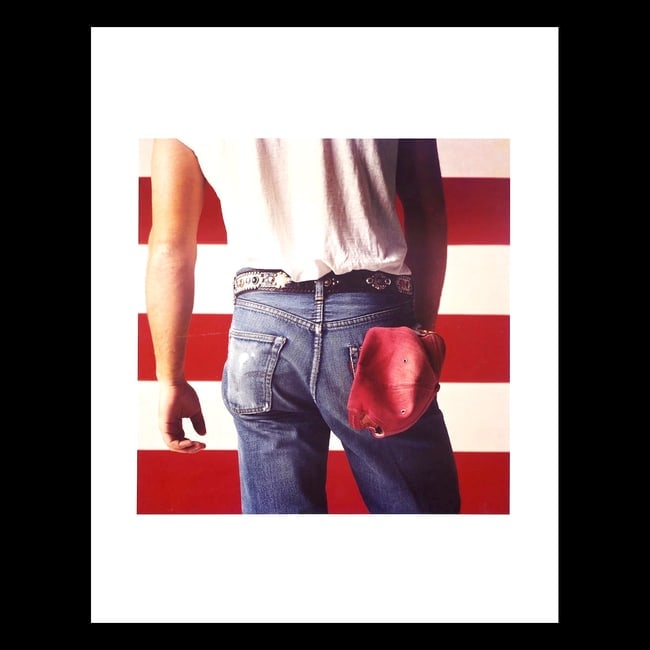 Bruce Springsteen 1984 Promo Photograph (1 of 1)