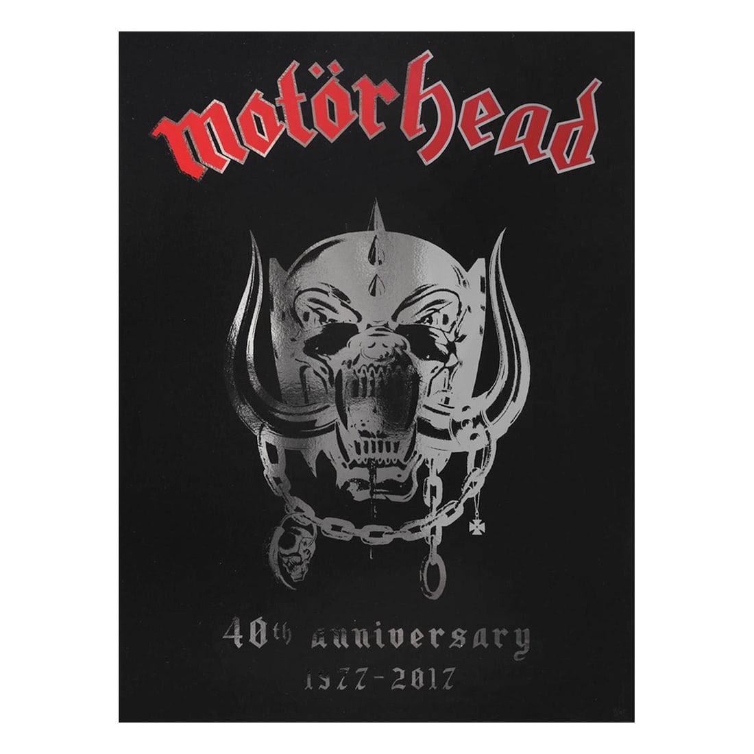 Motorhead - 2017 Ltd Edition Promotional Poster: MOTORHEAD (British Rock Band) Original & Vintage 2017 Motorhead '40th Anniversary' Limited Edition Promotional Poster. First Printing. Includes COA. Dimensions: 18 inches by 28 inches Shipped Rolled S