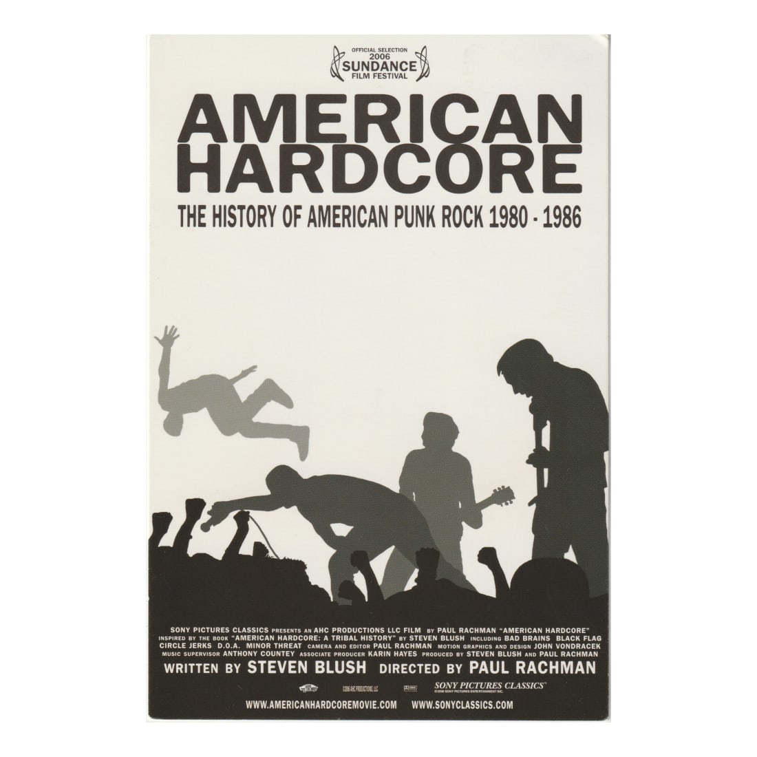 American Hardcore - Movie Handbill (1 of 1)