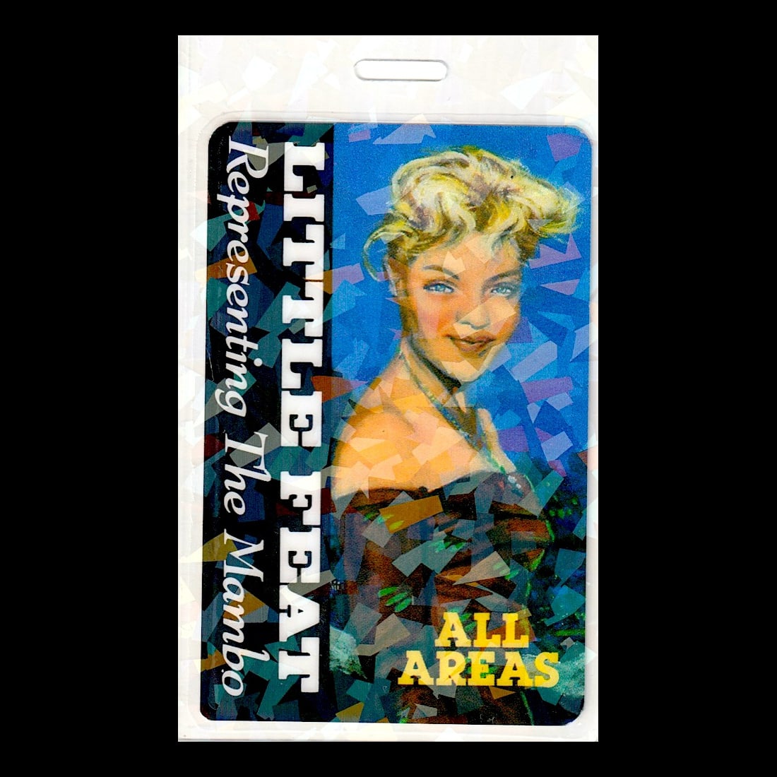 Little Feat - 1990 Laminated Backstage Pass (1 of 1)