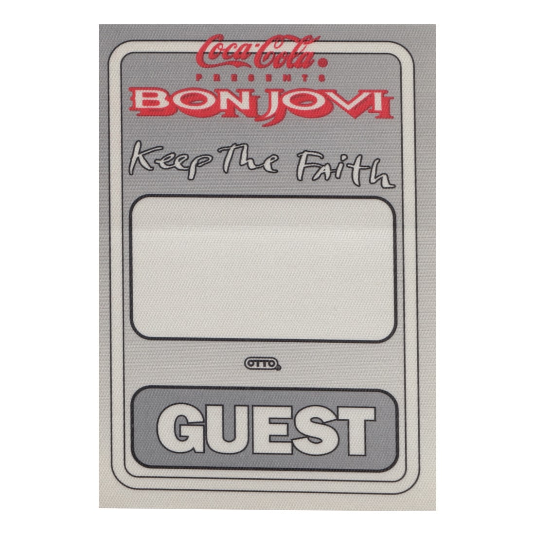 Bon Jovi - Keep the Faith Tour - 1993 Backstage Pass (1 of 1)