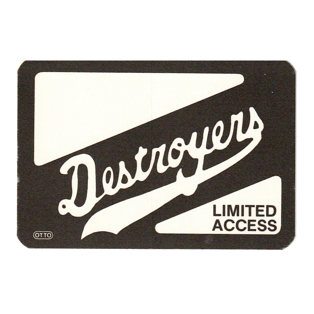 George Thorogood and the Destroyers - 1986 Backstage Pass (1 of 1)