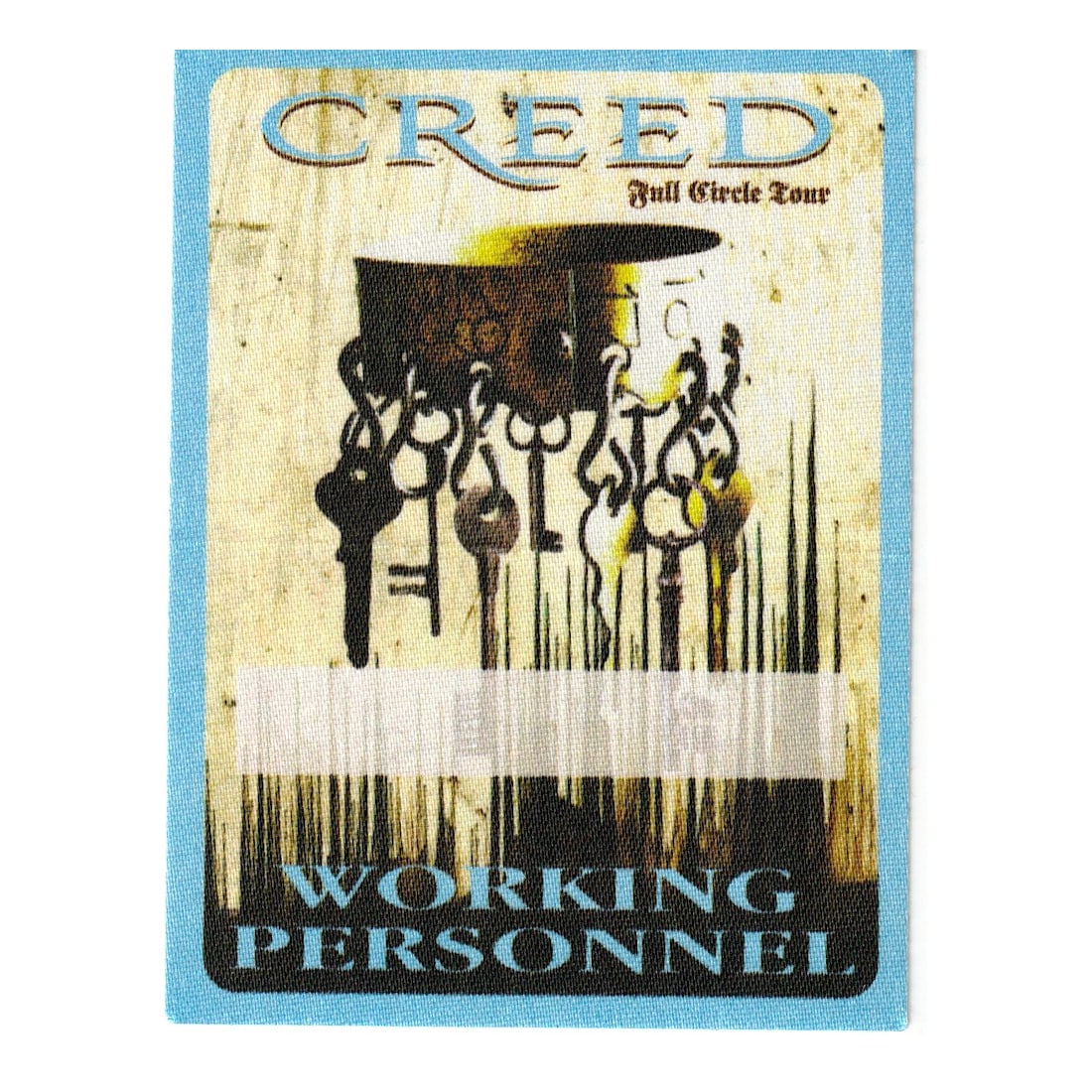 Creed - Full Circle Tour - 2009 Backstage Pass: CREED (American Rock Band) Authentic 2009 Full Circle Tour Unused Working Personnel Backstage Pass. Manufactured By: OTTO Includes COA. Dimensions: 3 inches by 4 inches Shipped Flat Shipping can be co