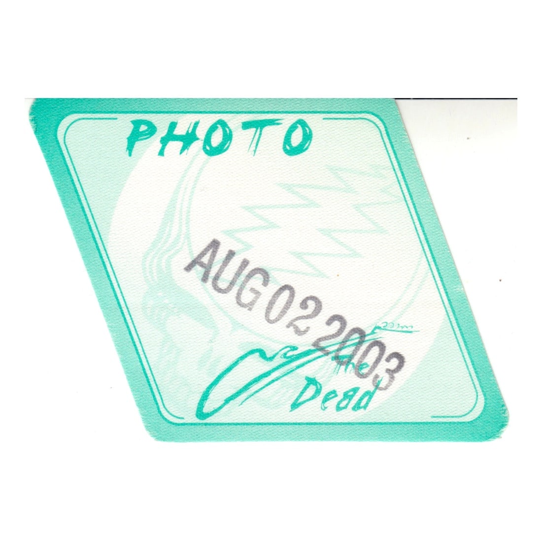 The Dead - 2003 Summer Getaway Tour - Backstage Pass: THE DEAD (American Rock Band) Authentic 2003 Summer Getaway Tour Unused Photo Backstage Pass . Manufactured By: Perri Includes COA. Dimensions: 4 1/2 inches by 3 1/4 inches Shipped Flat Shipping can