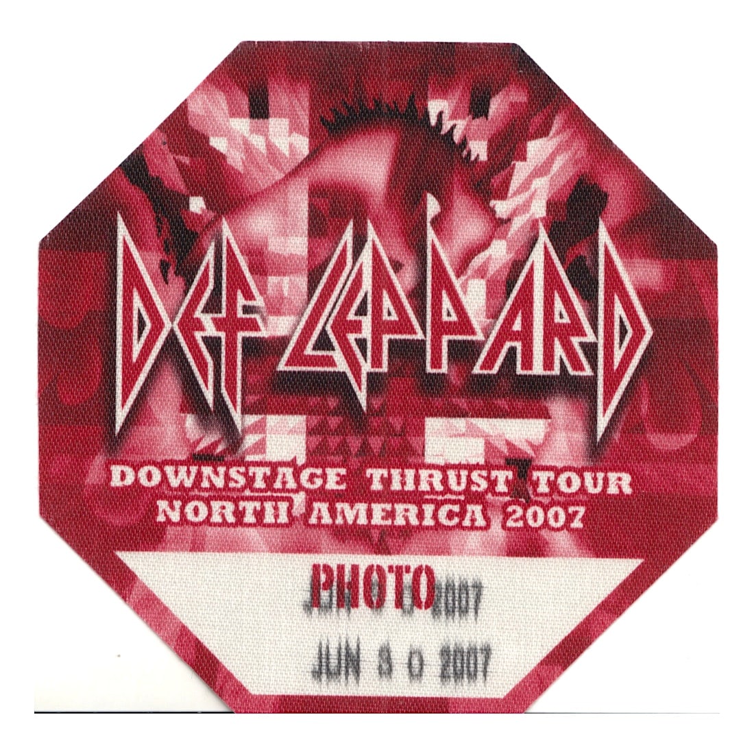Def Leppard - 2007 Tour - Backstage Pass (1 of 1)
