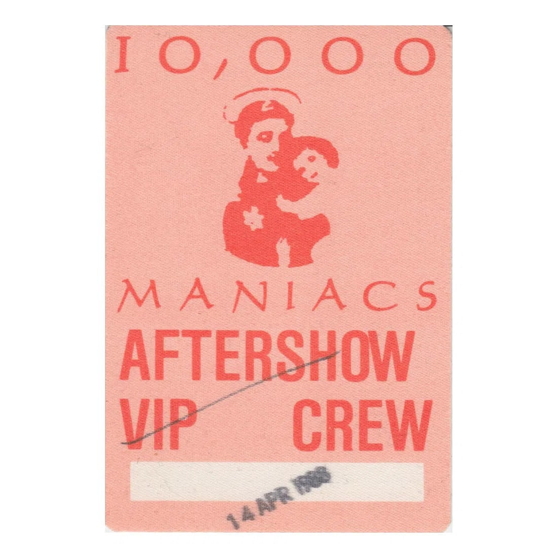 10,000 Maniacs - 1988 US Tour - Backstage Pass (1 of 1)