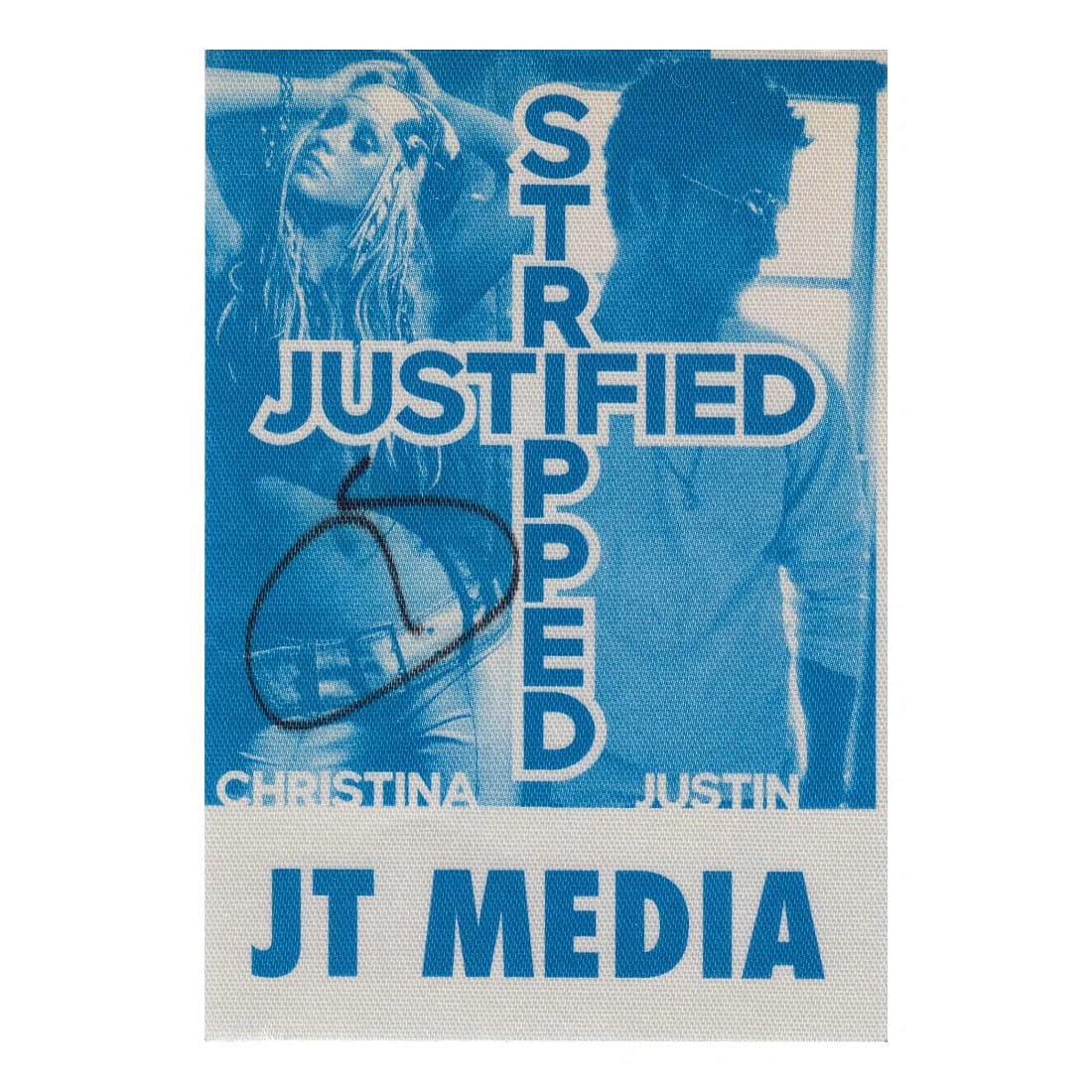 Justin Timberlake - The Justified & Stripped Tour - Backstage Pass (1 of 1)
