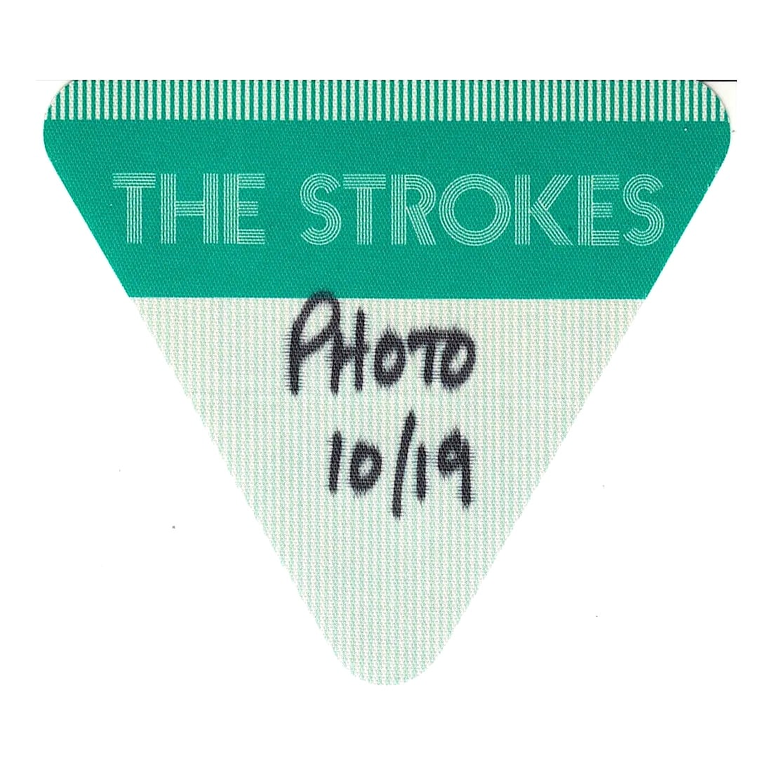 The Strokes - World Tour - 2003 Backstage Pass: THE STROKES (American Rock Band) Authentic 2003 World Tour Unused Photo Backstage Pass . Includes COA. Dimensions: 4 1/4 inches by 3 3/4 inches Shipped Flat Shipping can be combined
