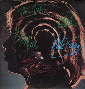 The Rolling Stones "Hot Rocks" Autographed LP: The Rolling Stones "Hot Rocks" Autographed LP Signed by Mick Jagger, Keith Richards, Ron Wood, Bill Wyman and Charlie Watts Excellent Condition From The Estate of Jim Barbour Jr. Includes COA Dimensio