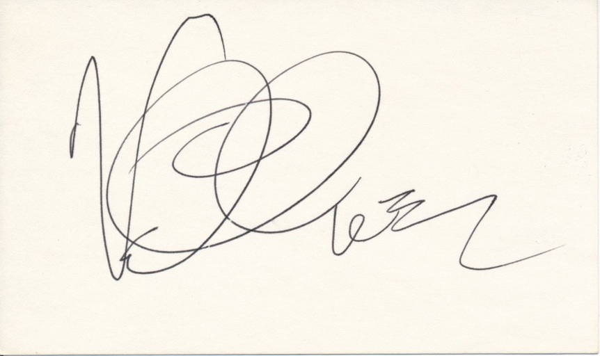 Vanilla Ice Autograph