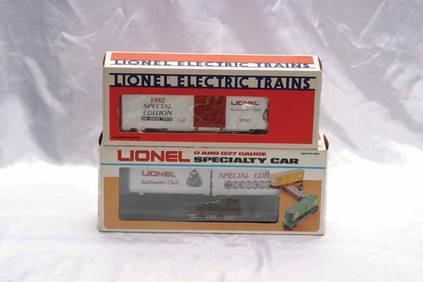 Lionel Club Cars 0780 LRRC 1982 boxcar, 0781 LRRC (1 of 1)