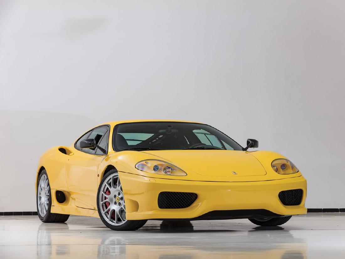 2004 Ferrari 360 Challenge Stradale: • One of about 100 examples outfitted with Lexan windows • Recently serviced by Ferrari Eberlein • The ultimate evolution of the 360 Modena Within the hierarchy of the 360 Challenge Stradale, th