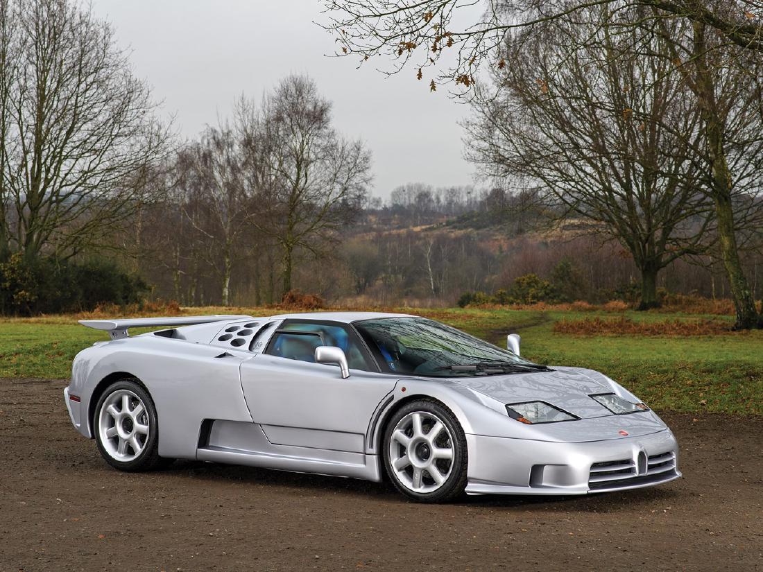 1993 Bugatti EB 110 Super Sport Prototype: • Ultra-rare EB110 SS prototype with unique factory modifications • Known provenance from the factory with just 3,300 km from new • One of only 36 EB110 SS’ built, unquestionably one of the mo