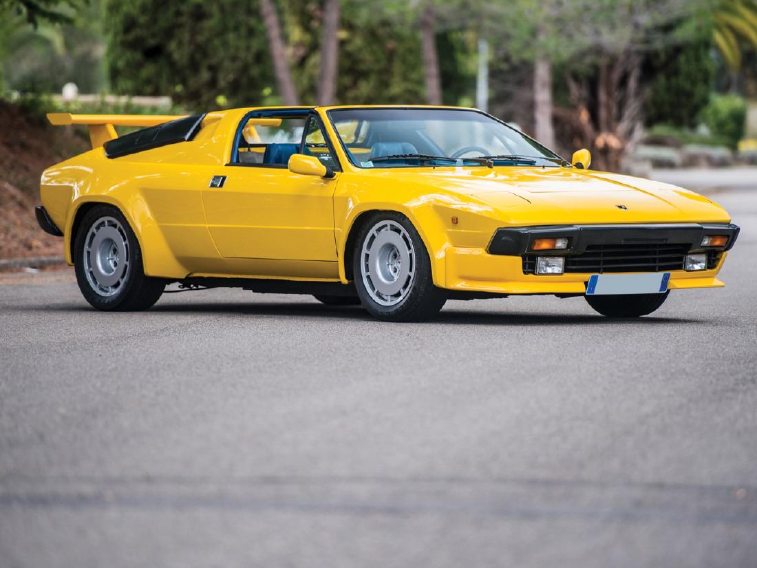1985 Lamborghini Jalpa: • Exceptionally rare, just over 400 produced • Eye-catching colour scheme of yellow over blue Though conceived as the ‘junior’ Lamborghini of the 1980s, the Lamborghini Jalpa has been noted as