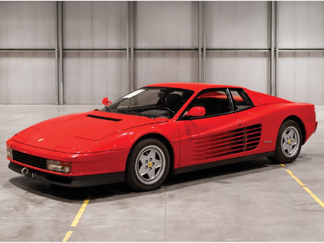 1992 Ferrari Testarossa: • A late-production Testarossa • Finished in quintessential Rosso Corsa over Nero • Showing 48,000 km A late-production Testarossa, this example was built for the 1992 model year and finished in
