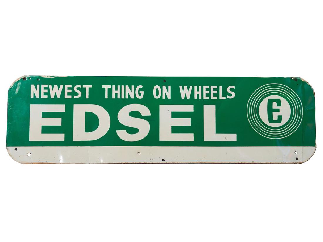 Edsel Newest Thing On Wheels Tin Sign (1 of 1)