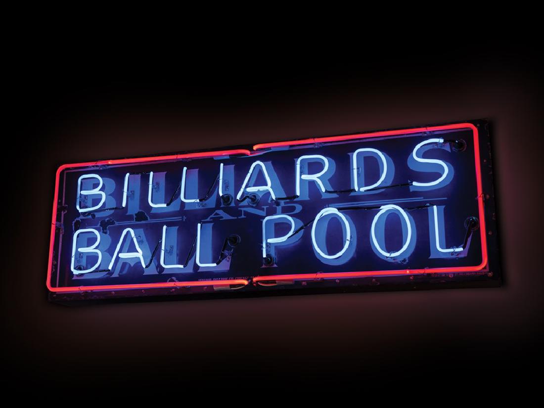 Billiards and Ball Pool Neon Sign (1 of 2)