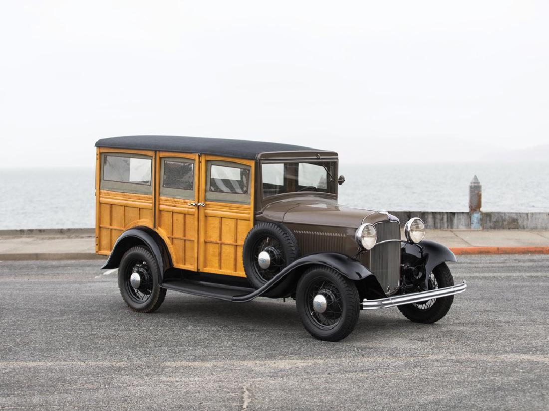 1932 Ford Model B Station Wagon: 1932 Ford Model B Station Wagon Offered from a private collection Restored by the shop of renowned “Woodie” collector Nick Alexander