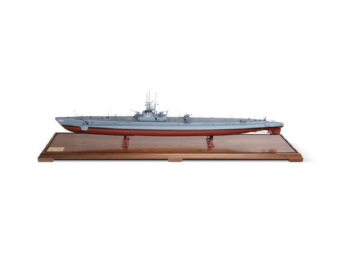 USS Cod Submarine Model: USS Cod Submarine Model 12 × 42 × 9 in. The USS Cod is a Gato-class submarine built in the early 1940s. The submarine's five diesel engines were built by General Motors' Cleveland Diesel plant. The 