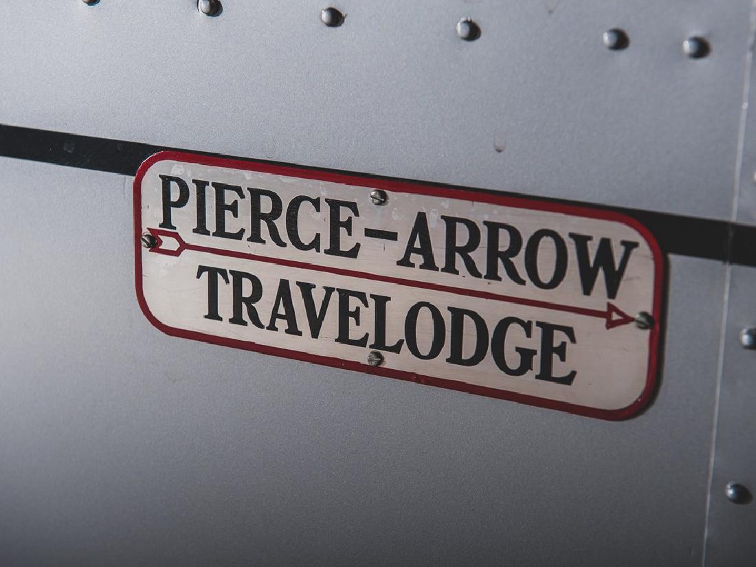 1937 Pierce Arrow Model 1702 with a Travelodge trailer at the Nethercutt Museum. | Jasim Qazi