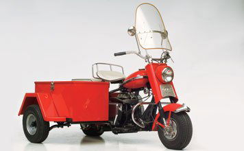 724 1959 Cushman Eagle With Sidecar 724 1959 Cushman Eagle With Sidecar