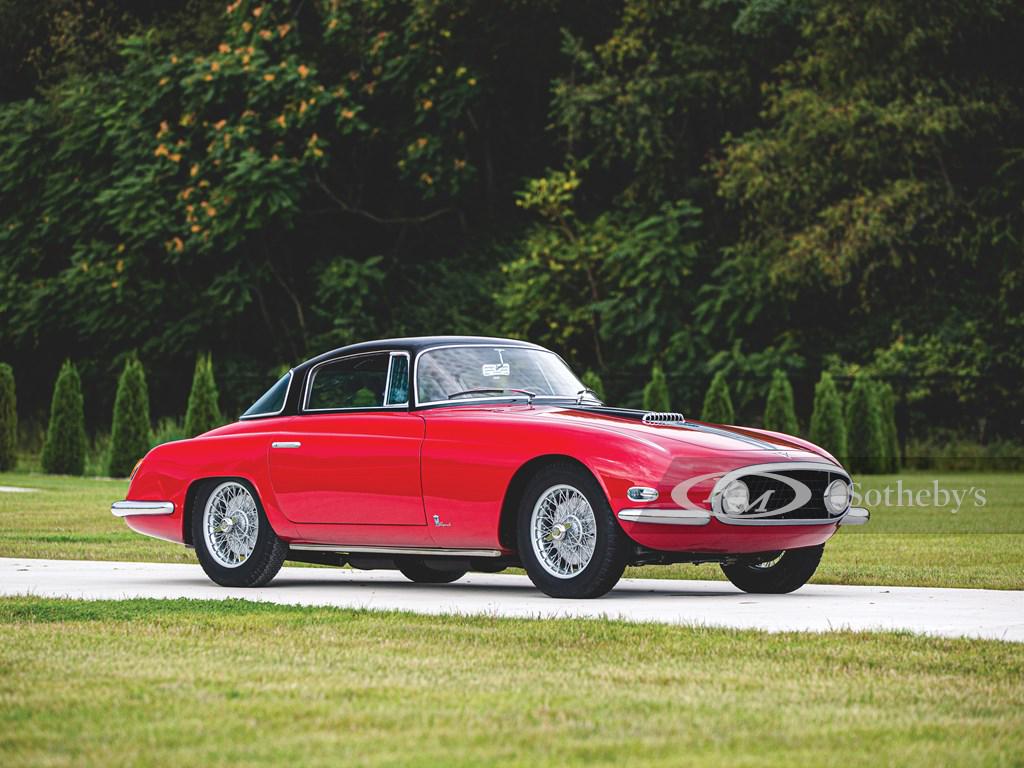 1954 Fiat 8V Coupe by Vignale: 1954 Fiat 8V Coupe by Vignale Among the most avant-garde coachwork on the 8V chassis Based upon the famous Demon Rouge design Well-maintained older restoration with its original engine Believed to hav