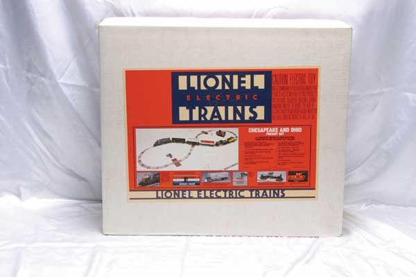 Lionel Train Set 11743 C&O freight set.: 11743 C&O freight set. Gauge: O-27 Item Quality: Q1 Box Quality: B1