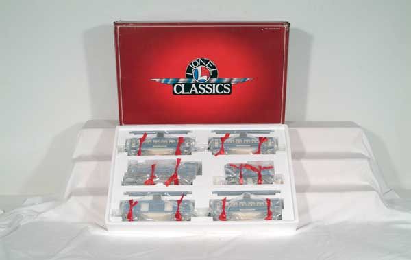 Lionel Train Set 51004 Blue Comet passenger set: 51004 Blue Comet passenger set (Classics Line). Gauge: O Item Quality: Q1 Box Quality: B2
