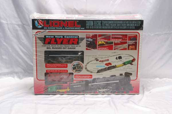 Lionel Train Set 11735 NYC Flyer freight set. Q1: 11735 NYC Flyer freight set. Q1 B1-B3 Gauge: O-27