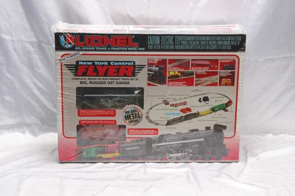 Lionel Train Set 11735 NYC Flyer freight set. Q1: 11735 NYC Flyer freight set. Q1 B1-B3 Gauge: O-27