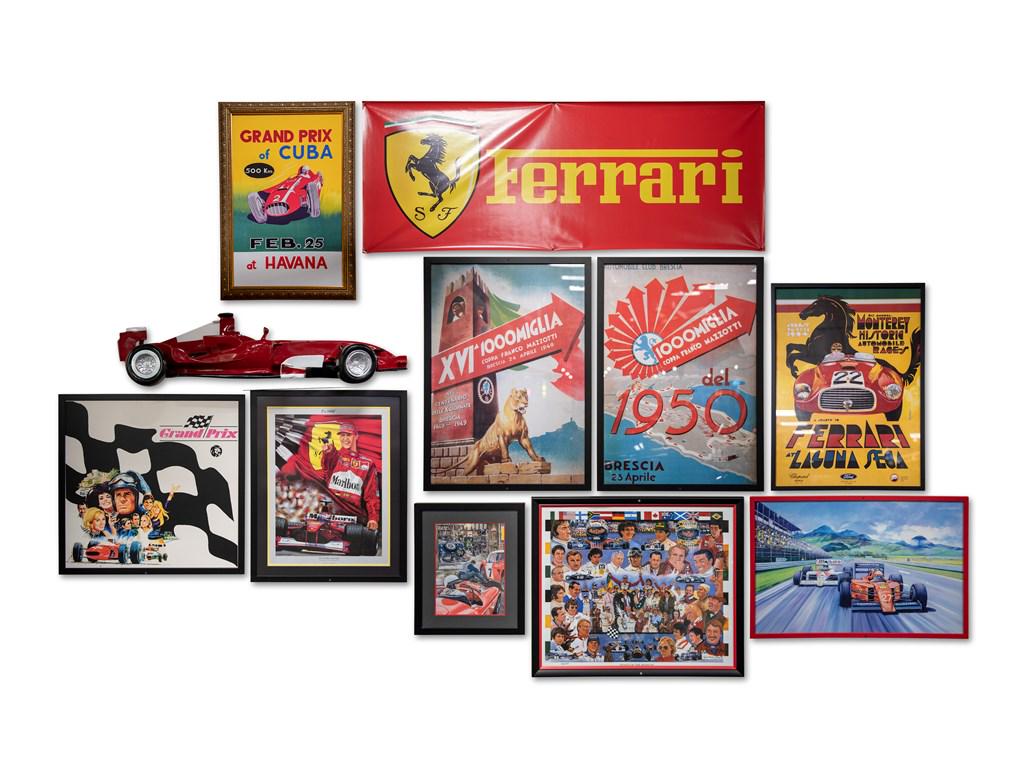 Collection of Italian Racing Posters and Artifacts (1 of 1)
