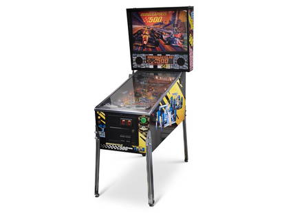 Bally Indianapolis 500 Pinball Machine: To be offered on Saturday, 24 September 2022 75 × 52 × 22 Inches